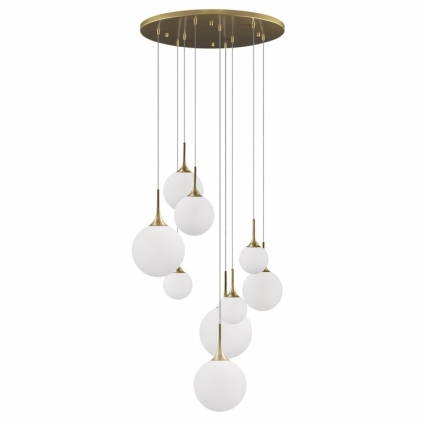 Подвесной светильник Lightstar Globo 813092 в современном стиле, цвет белый
