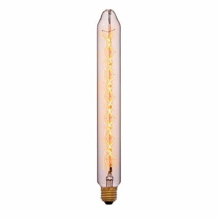 Sun Lumen Лампа накаливания E27 60W трубчатая прозрачная 052-207 цвет прозрачный