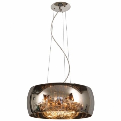 Подвесной светильник Lucide Pearl 70463/05/11 в стиле модерн, цвет серый