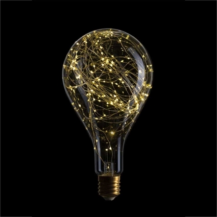 Sun Lumen Лампа светодиодная E40 4,5W 2600K груша прозрачная 057-028, цвет прозрачный, мощность 4.5 Вт
