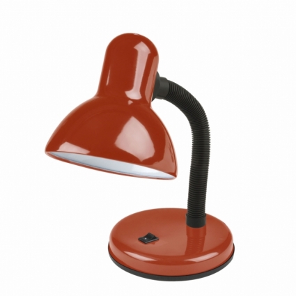 Настольная лампа (UL-00001803) Uniel Universal TLI-225 Red E27 в современном стиле, цвет красный