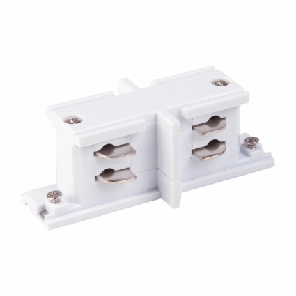 Коннектор прямой внутренний Elektrostandard TRC-1-3-II-WH 4690389112447 в современном стиле, цвет белый