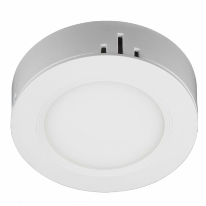 Потолочный светодиодный светильник (UL-00002947) Volpe ULM-Q240 6W/NW White в современном стиле, цвет белый