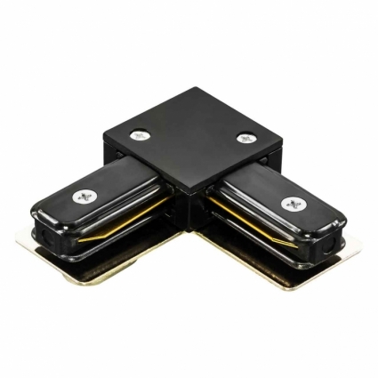 Коннектор L-образный Lightstar Barra 502127 цвет черный