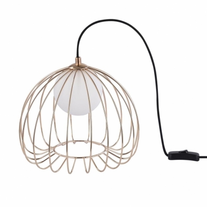 Настольная лампа Maytoni Polly MOD542TL-01G в стиле модерн, цвет белый