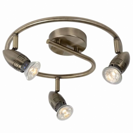 Светодиодный спот Lucide Caro-Led 13955/14/03 в современном стиле, цвет бронза