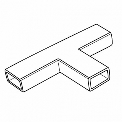 T-соединение для светодиодной ленты (UL-00002931) Uniel UTC-K-32/N21 Clear 025 Polybag цвет белый