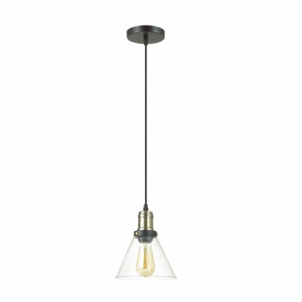 Подвесной светильник Lumion Kit 3682/1 в стиле лофт, цвет бронза, мощность 60 Вт