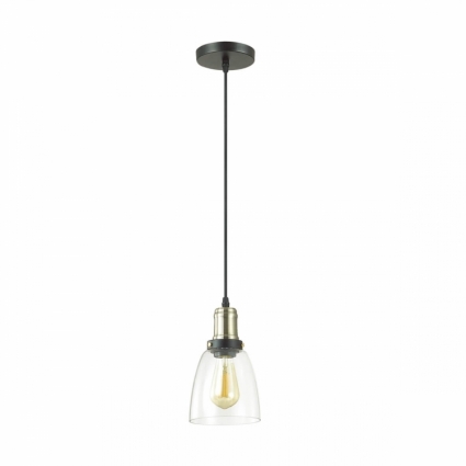 Подвесной светильник Lumion Kit 3683/1 в стиле лофт, цвет бронза, мощность 60 Вт