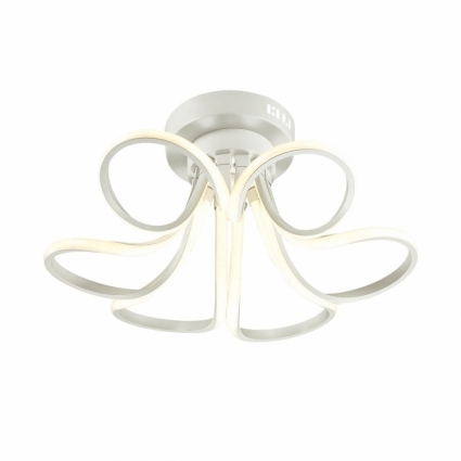 Потолочная светодиодная люстра Lumion Oscar 3642/72CL в стиле Хай-тек, цвет хром