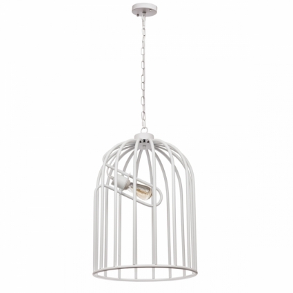 Подвесной светильник Loft IT Cage Loft1892A в стиле Хай-тек, цвет белый