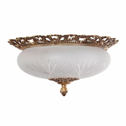 Потолочный светильник Arti Lampadari Venezia E 1.13.38 G в классическом стиле, цвет белый