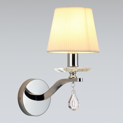 Бра Vele Luce Destino VL1603W01 в стиле арт-деко, цвет белый, мощность 40 Вт