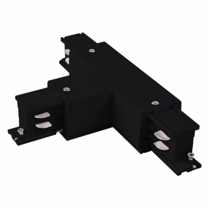 Коннектор Т-образный левый Elektrostandard TRC-1-3-TL-BK 4690389112485 в современном стиле, цвет черный