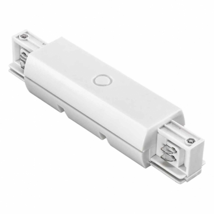 Коннектор прямой Lightstar Barra 504186 цвет белый