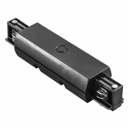 Коннектор прямой Lightstar Barra 504187 цвет черный