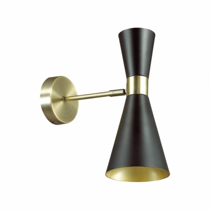 Бра Lumion Quinn 3662/1W в стиле Хай-тек, цвет черный, мощность 60 Вт
