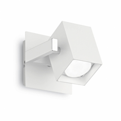 Спот Ideal Lux Mouse AP1 Bianco в стиле Хай-тек, цвет белый, мощность 50 Вт