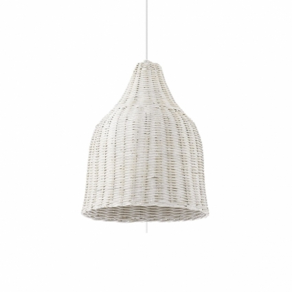 Подвесной светильник Ideal Lux Haunt SP1 Bianco в стиле кантри, цвет белый