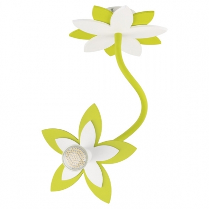 Подвесной светильник Nowodvorski Flowers Green 6897 в современном стиле, цвет зеленый