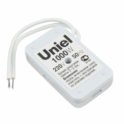 Блок защиты для галогенных ламп (07867) Uniel UPB-1000W-SL цвет белый