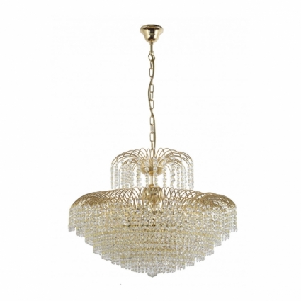Подвесная люстра Arti Lampadari Salentino E 1.5.60.100 G в классическом стиле, цвет золотой