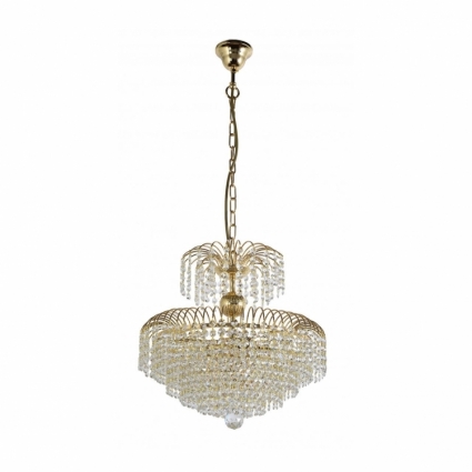 Подвесная люстра Arti Lampadari Salentino E 1.5.40.100 G в классическом стиле, цвет золотой