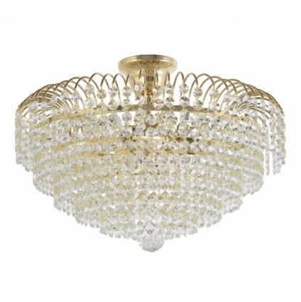 Потолочная люстра Arti Lampadari Elba E 1.2.40.100 G в классическом стиле, цвет золотой