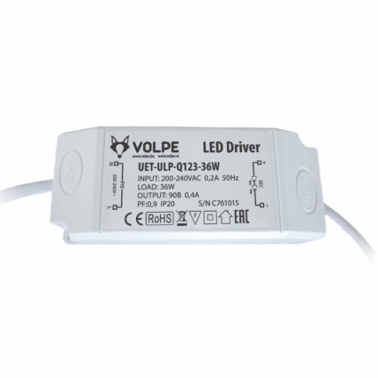 Блок питания (UL-00000439) Volpe UET-ULP-Q123-36W цвет белый