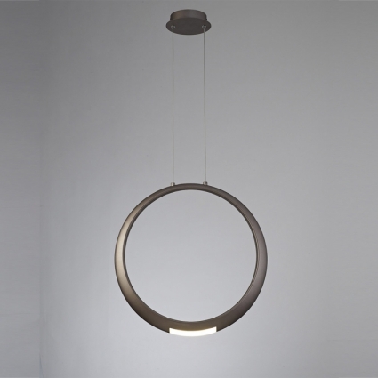 Подвесной светодиодный светильник Mantra Ring 6171 в современном стиле, цвет коричневый