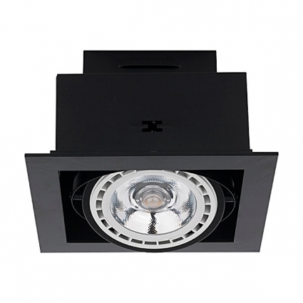 Встраиваемый светильник Nowodvorski Downlight 9571 в современном стиле, цвет черный