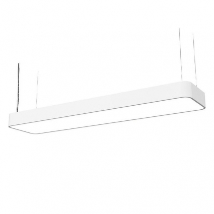 Подвесной светодиодный светильник Nowodvorski Soft Led 9544 в современном стиле, цвет белый