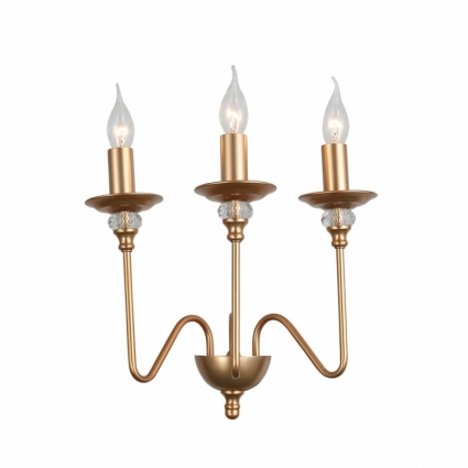Бра ST Luce Novento SL186.201.03 в стиле модерн, цвет золотой, мощность 120 Вт