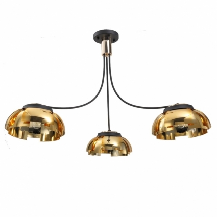 Подвесная люстра ST Luce Loto SL817.422.03 в стиле лофт, цвет золотой