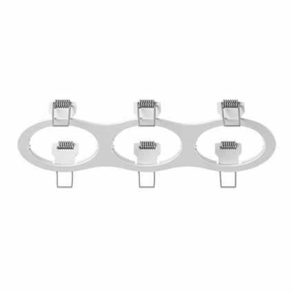 Рамка Lightstar Intero 16 217636 в стиле Хай-тек, цвет белый