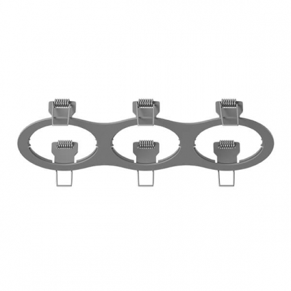 Рамка Lightstar Intero 16 217639 в стиле Хай-тек, цвет серый