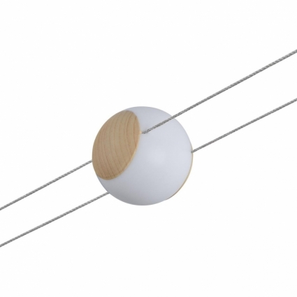 Струнный светодиодный светильник Paulmann Wire Systems Lynn 94158 в стиле кантри, цвет белый