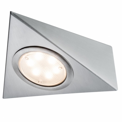 Мебельный светодиодный светильник Paulmann Micro Line Led Triangle Sensor 93572 в современном стиле, цвет матовый никель