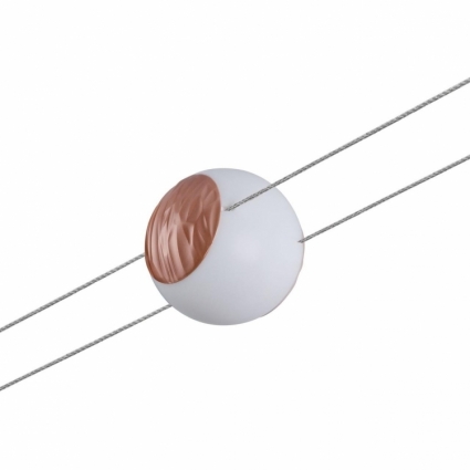 Струнный светодиодный светильник Paulmann Wire Systems Mary 94160 в стиле кантри, цвет белый