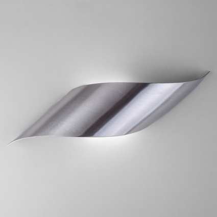 Настенный светодиодный светильник Eurosvet Elegant 40130/1 Led сатин-никель в стиле Хай-тек, цвет матовый никель