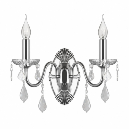 Бра Osgona Classic 700624 в классическом стиле, цвет хром, мощность 120 Вт
