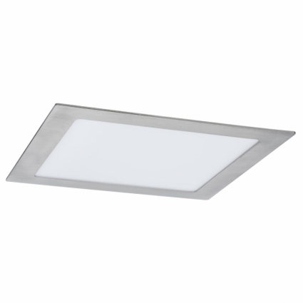 Встраиваемый светодиодный светильник Paulmann Smart Panel 50037 в современном стиле, цвет серый