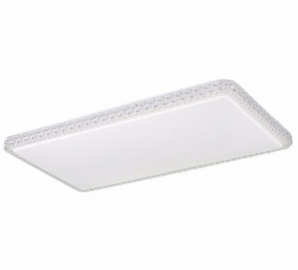Потолочный светодиодный светильник Citilux Кристалино Слим CL715P600 в современном стиле, цвет белый