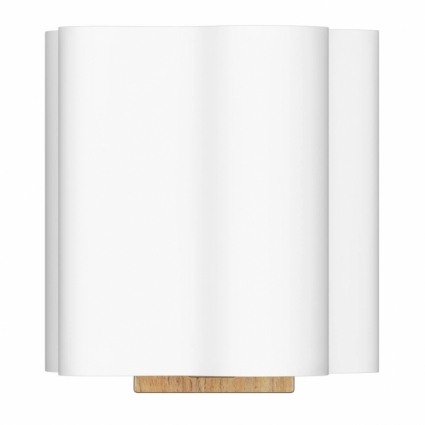 Настенный светильник Lightstar Nubi Legno 802615 в стиле арт-деко, цвет белый
