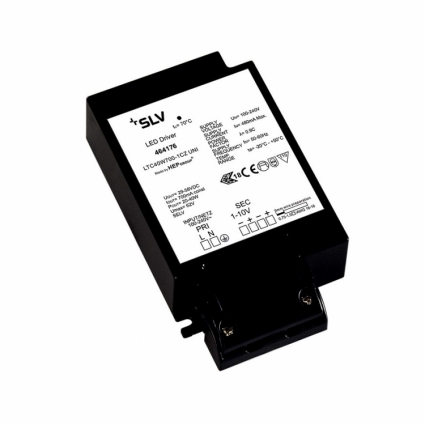 Блок питания SLV 40W 1000mA 464176 цвет черный