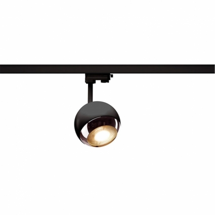 Трековый светильник SLV 3Ph Light Eye 1000707 в стиле Хай-тек, цвет черный