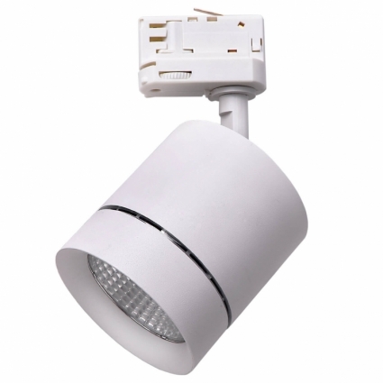 Трековый светодиодный светильник Lightstar Canno Led 301562 в стиле Хай-тек, цвет белый