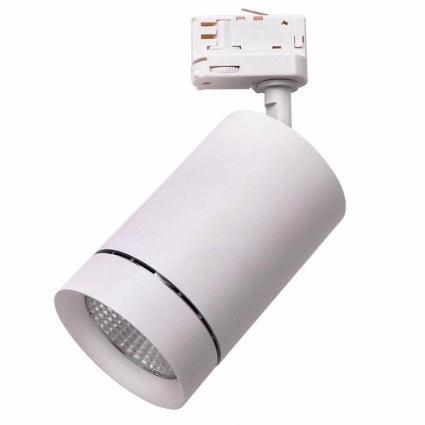 Трековый светодиодный светильник Lightstar Canno Led 303562 в стиле Хай-тек, цвет белый