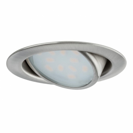 Мебельный светодиодный светильник Paulmann Micro Line Schwenkbar 92090 в современном стиле, цвет матовый никель