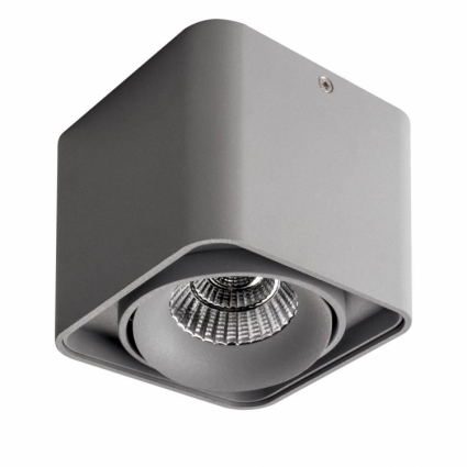 Потолочный светодиодный светильник Lightstar Monocco 052319 в стиле Хай-тек, цвет серый